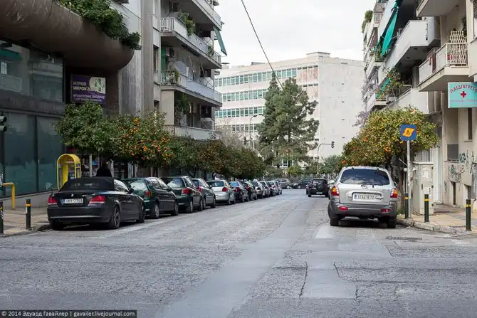 Прогулка по улицам Афин