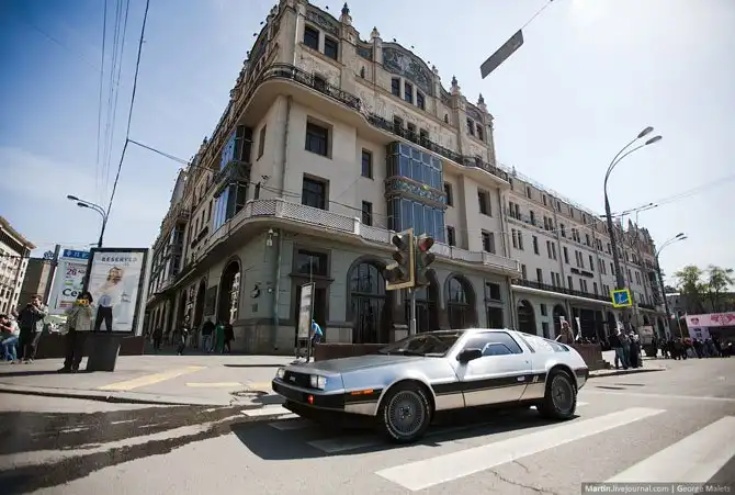 Ретро-ралли в Москве