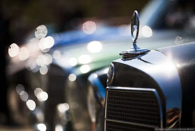 Ретро-ралли в Москве