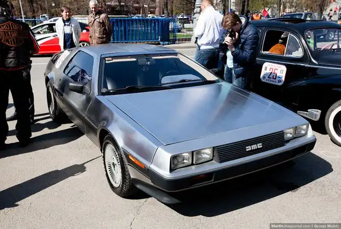 Ретро-ралли в Москве