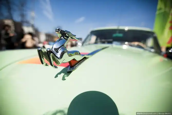 Ретро-ралли в Москве