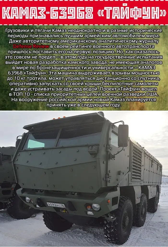 "Тайфун" - новый эталон бронированной российской техники