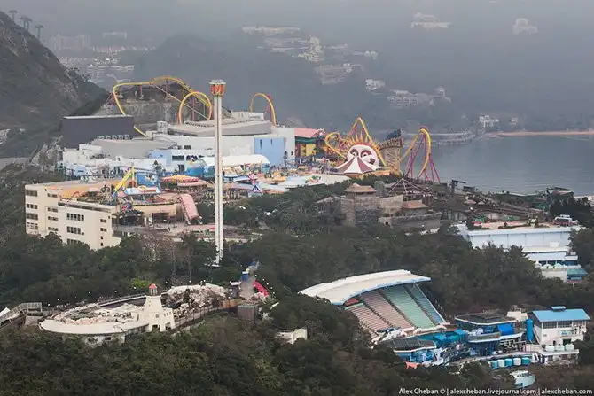 Полет над островом Гонконг