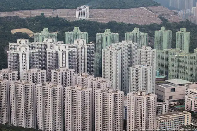 Полет над островом Гонконг