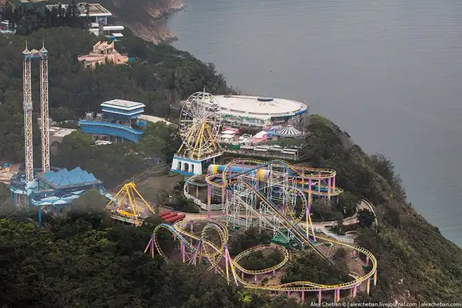 Полет над островом Гонконг