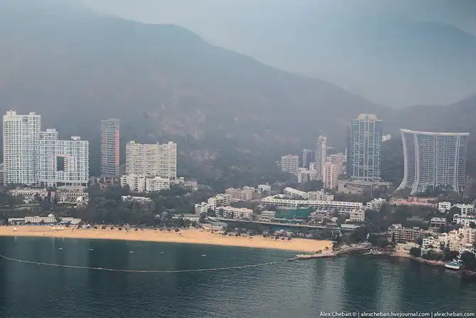 Полет над островом Гонконг