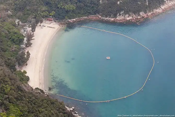 Полет над островом Гонконг
