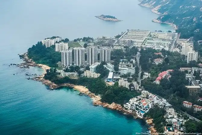 Полет над островом Гонконг