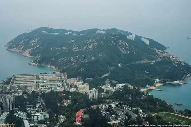 Полет над островом Гонконг