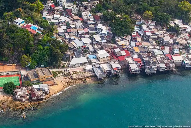 Полет над островом Гонконг