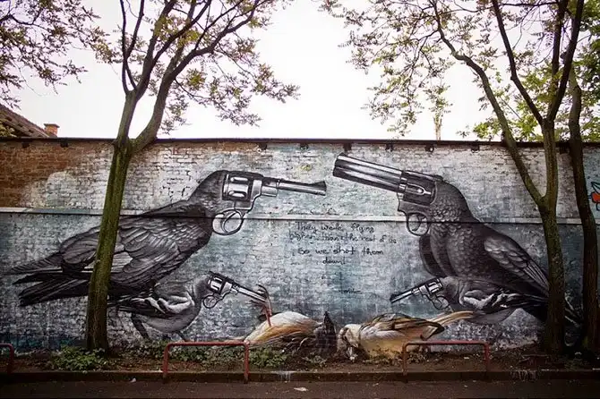 Лучший стрит-арт апреля 2014