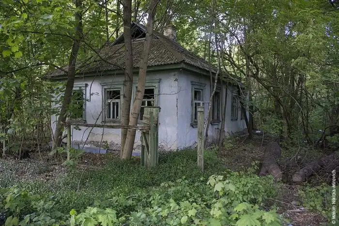 Населенная часть города Чернобыль