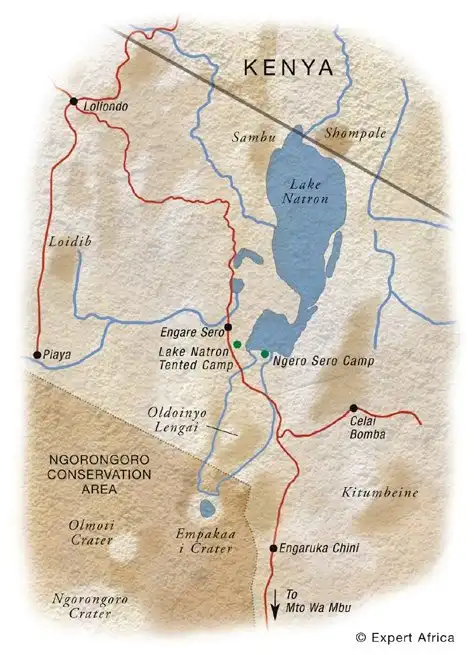 Кровавое озеро Африки