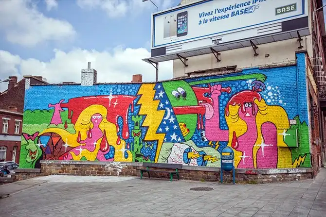 Лучший стрит-арт июня 2014