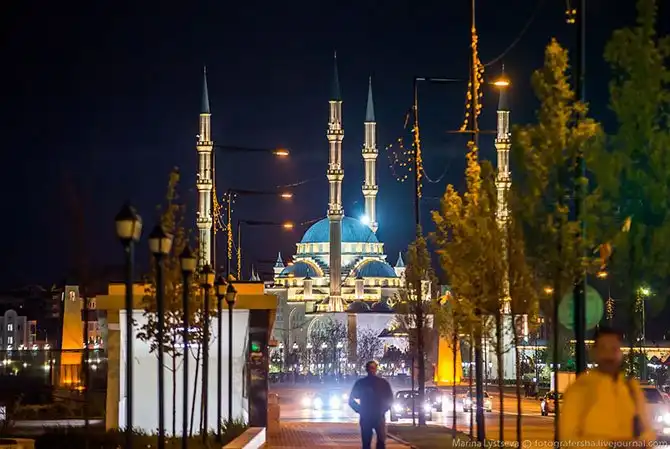 Экскурсия в мечеть «Сердце Чечни»