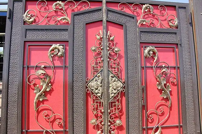 Как делают кованые ворота