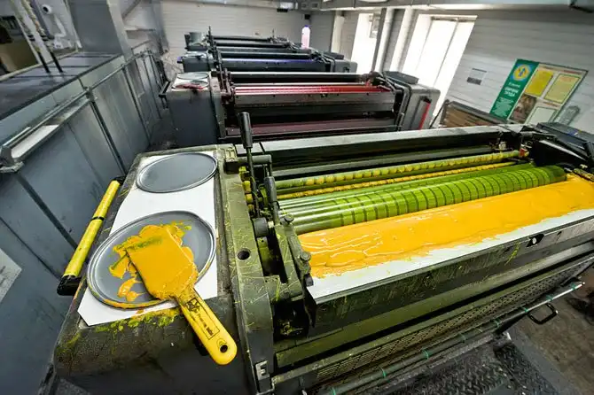 Как печатают украинские газеты и книги