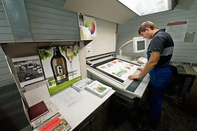 Как печатают украинские газеты и книги