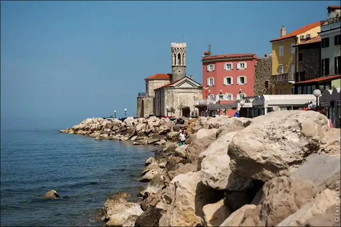 Прогулка по небольшому словенскому городоку