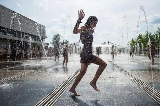 Аномальная жара в Москве