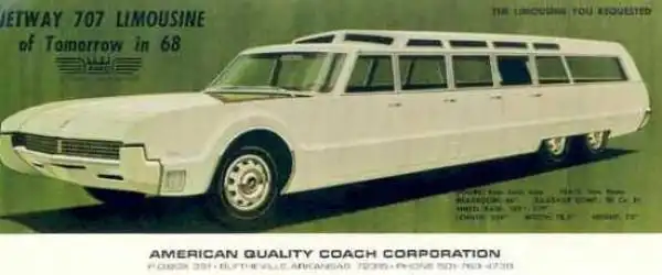 Футуристичный автобус Oldsmobile Toronado