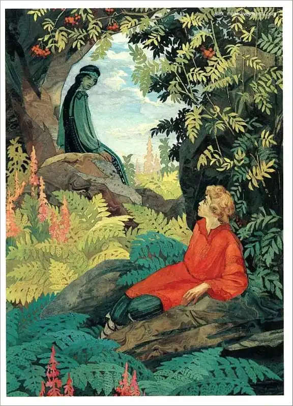 Комплект открыток «Сказы П.Бажова»