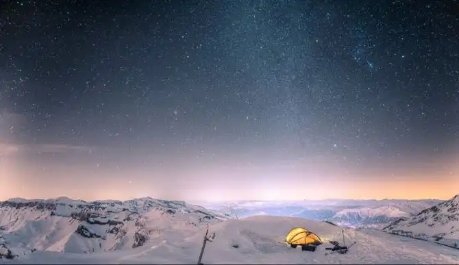 Вся романтика палаточного туризма