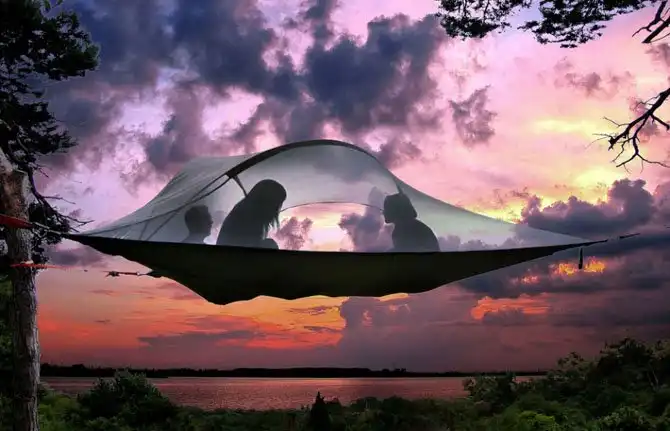 Вся романтика палаточного туризма