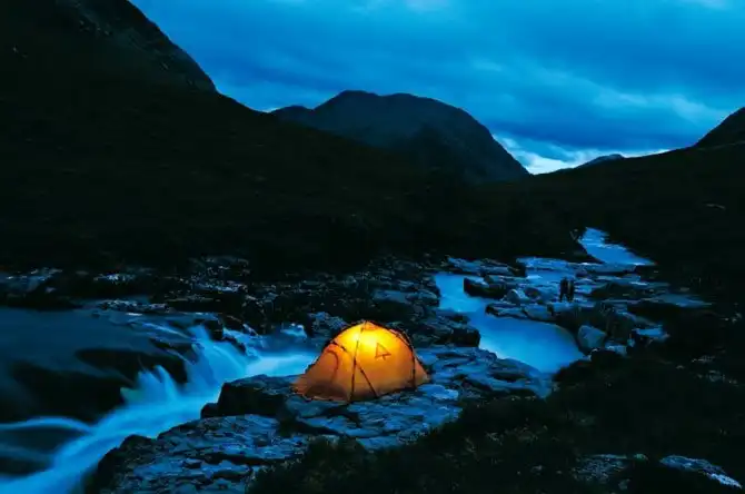 Вся романтика палаточного туризма