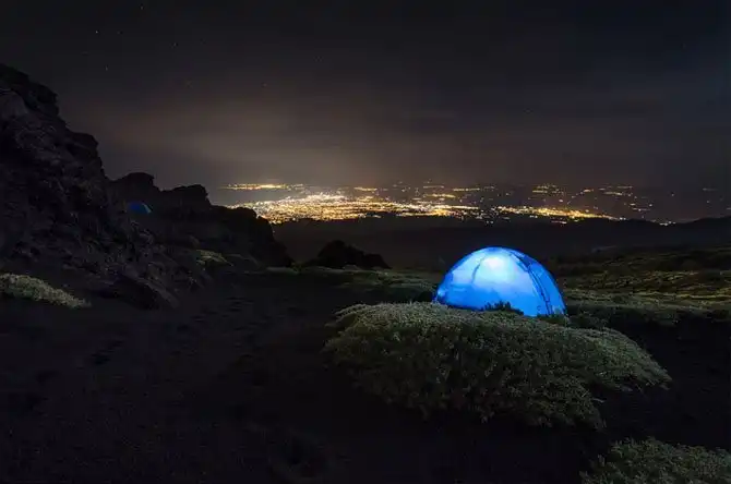 Вся романтика палаточного туризма