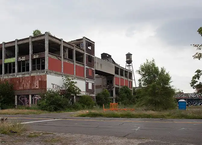 Детройт тогда и сейчас