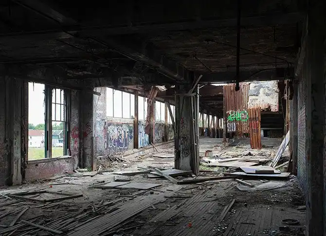 Детройт тогда и сейчас