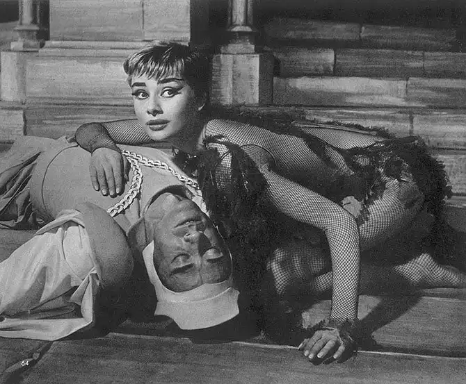 Редкие фотографии Одри Хепбёрн