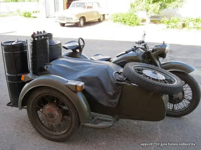 Самодельный мотоцикл, работающий на дровах