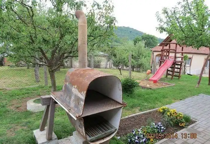 Хлебопечка из старой ванны своими руками