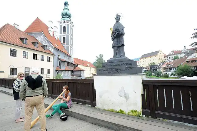 Прогулка сказочному Чешскому Крумлову