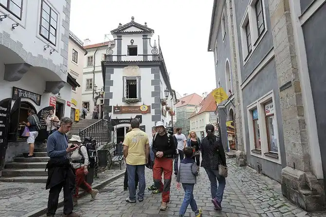 Прогулка сказочному Чешскому Крумлову