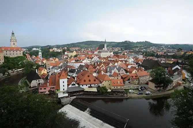 Прогулка сказочному Чешскому Крумлову