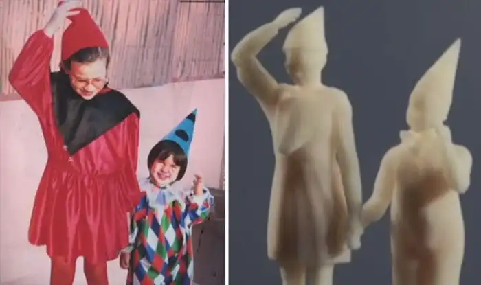 Объемные 3D фотографии для незрячих людей