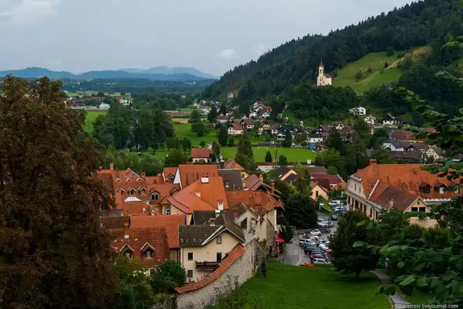 Самый красивый сохранившийся средневековый город в Словении