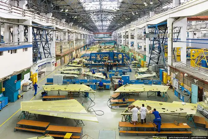 Экскурсия по Иркутскому авиационному заводу