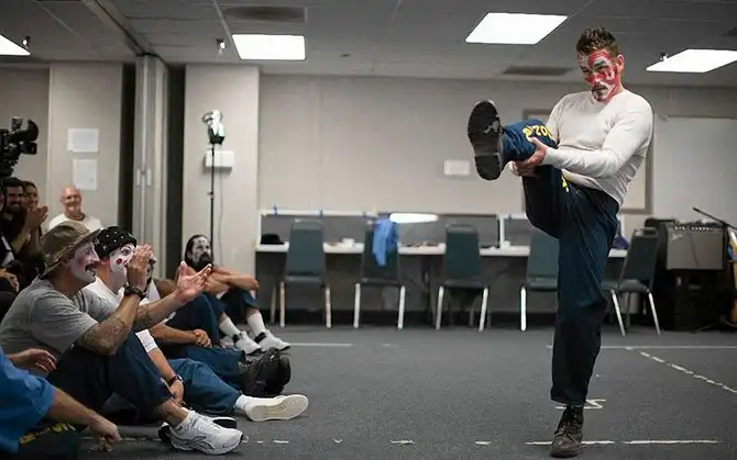 Театральный мастер-класс в тюрьме