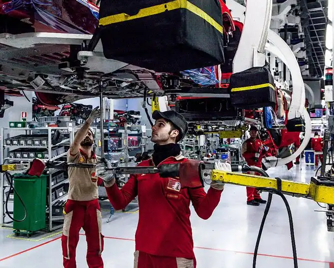 Экскурсия по заводу Ferrari