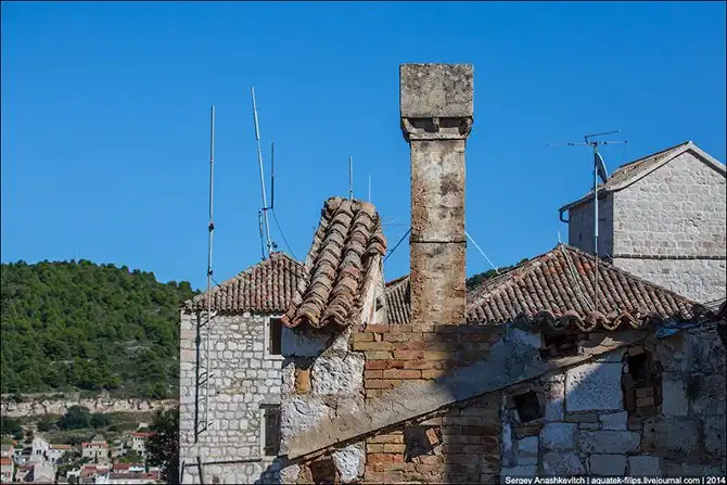 Прогулка по городу посреди моря