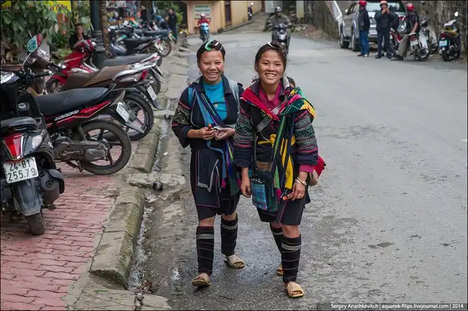 Са Па - альпийская деревня в горах Вьетнама
