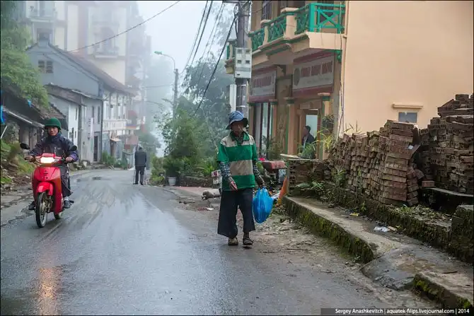 Са Па - альпийская деревня в горах Вьетнама
