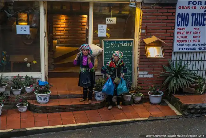 Са Па - альпийская деревня в горах Вьетнама