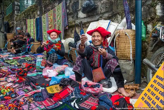 Са Па - альпийская деревня в горах Вьетнама