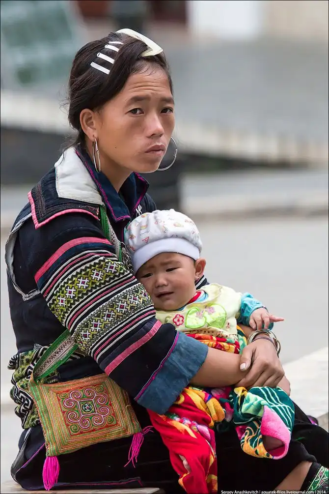 Са Па - альпийская деревня в горах Вьетнама