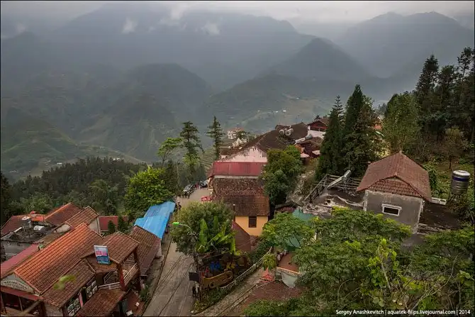 Са Па - альпийская деревня в горах Вьетнама